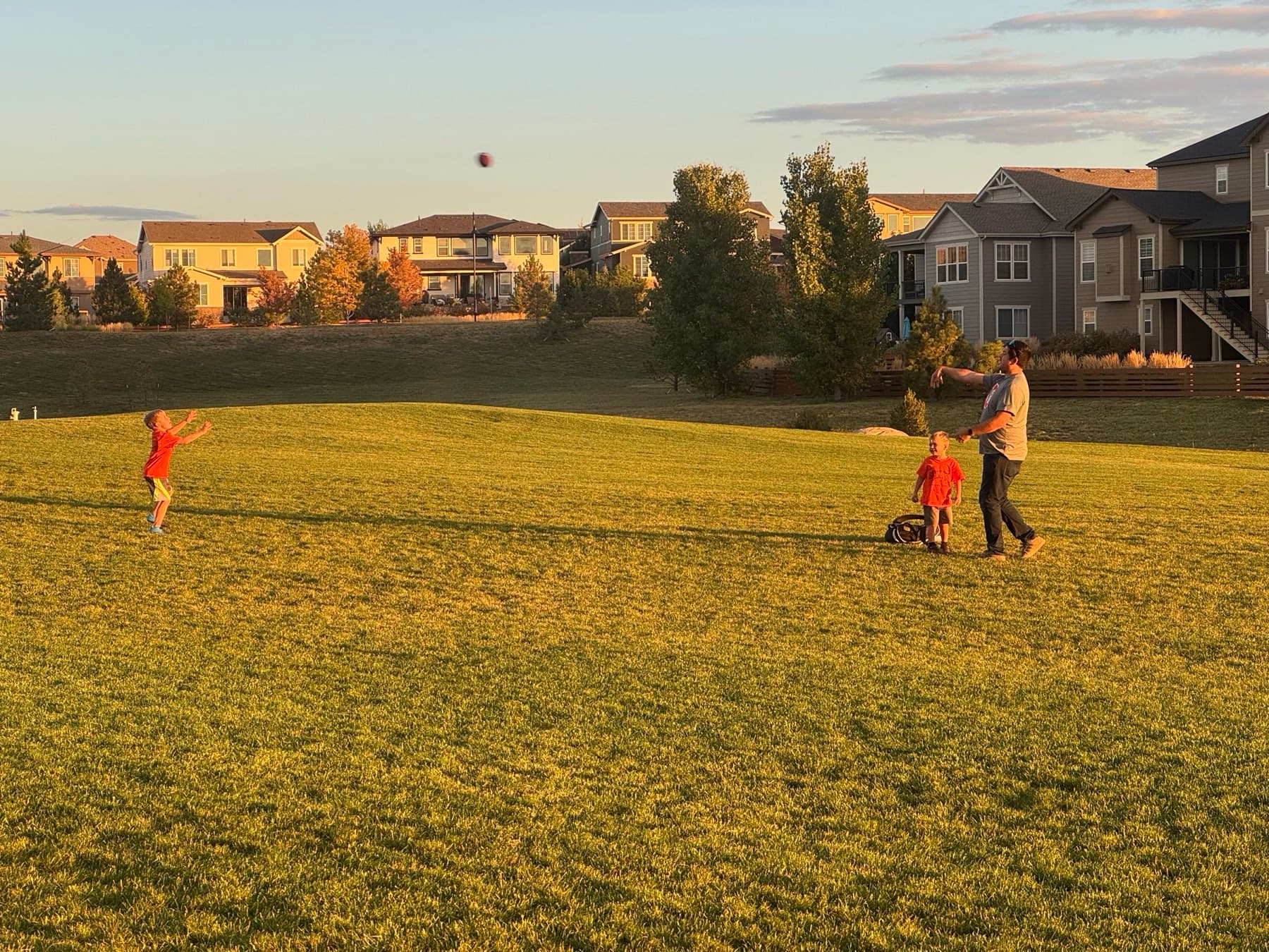 Ryan and his family outdoors